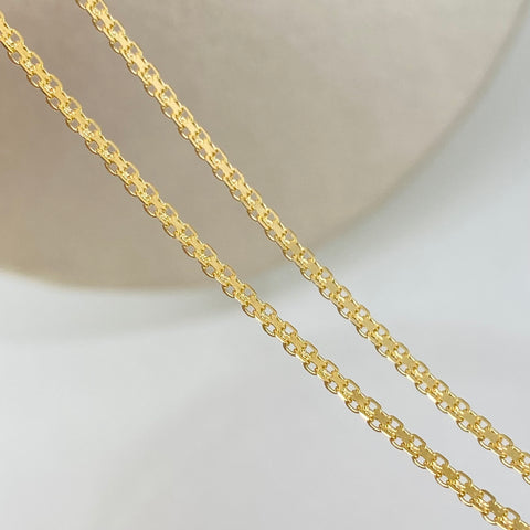 Cadena ● China Oro amarillo 18k 3,71 Gr / 1,8 mm / 50 Cm