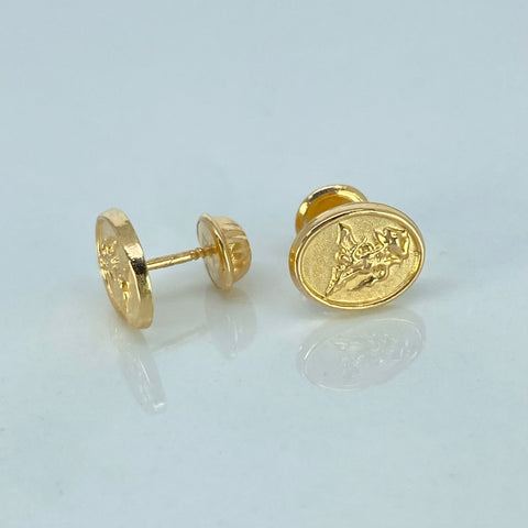 Topos San Miguel Arcangel Oro amarillo 0,85 Gr / 0,8 mm *