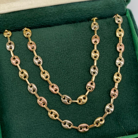 Cadena GC Tres oros 18k 7,85 Gr / 4,2 mm / 50 Cm *