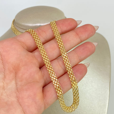 Cadena China Oro amarillo 18k 5,86 Gr / 5,3 mm / 45 Cm †