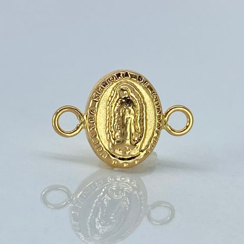 Herraje Virgen Guadalupe Oro amarillo 0,47 Gr / 1,5 Cm *