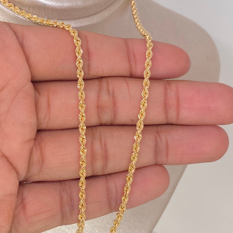 Cadena ● Lazo Oro amarillo 18k +1 / 5,25 Gr / 2,8 mm / 45 Cm *