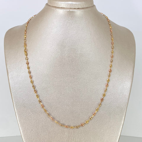 Cadena GC Tres oros 18k 5,31 Gr / 3,5 mm / 50 Cm *