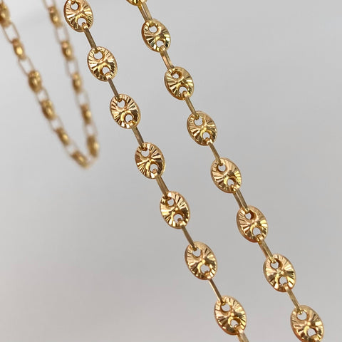 Cadena GC Diamantado Oro amarillo 7,01 Gr / 3,3 mm / 60 Cm
