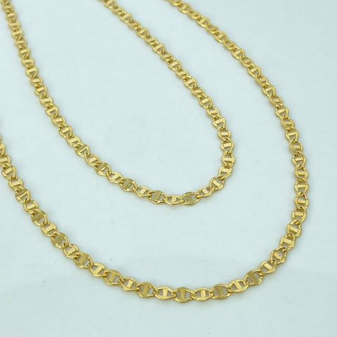 Cadena ● Escalera Oro amarillo 18k 3,21 Gr / 2,7 mm / 60 Cm
