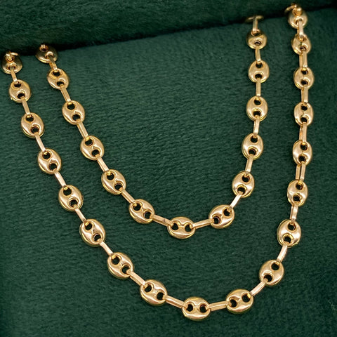 Cadena CG Oro amarillo 18k 10,00 Gr / 4,5 mm / 60 Cm