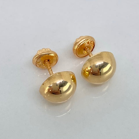 Topos Media Bola Lisa Oro amarillo 1,02 Gr / 8 mm