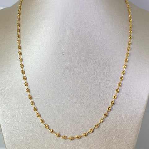 Cadena GC Oro amarillo 18k 5,00 Gr / 3 mm / 51 Cm †