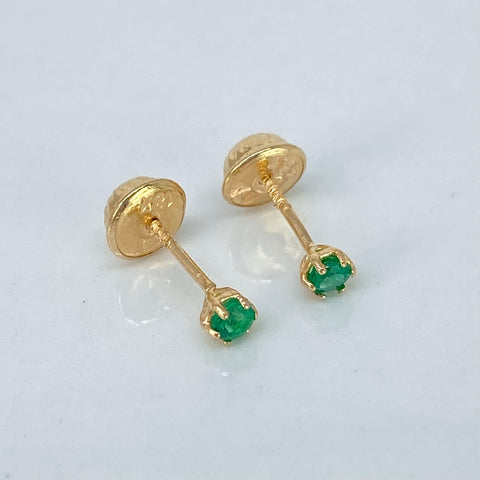 Topos Esmeraldas 17PTS Oro amarillo 18k 0,45 Gr / 2,6 mm *