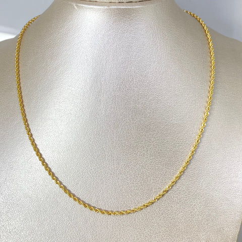 Cadena Italy Lazo Oro amarillo 18k +1 / 2,76 Gr / 2 mm / 45 Cm *
