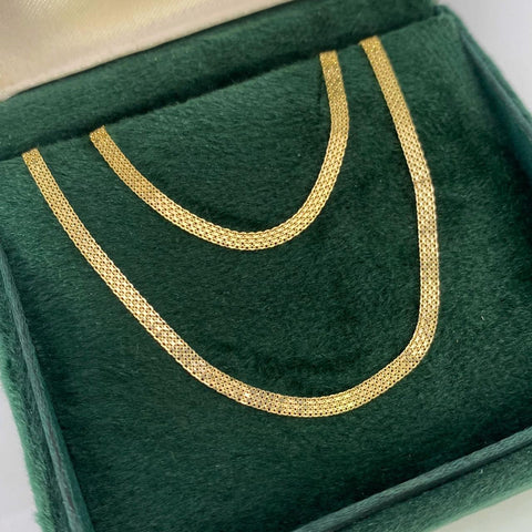 Cadena Italy China  Oro amarillo 18k +1 / 4,19 Gr / 2,3 mm / 60 Cm