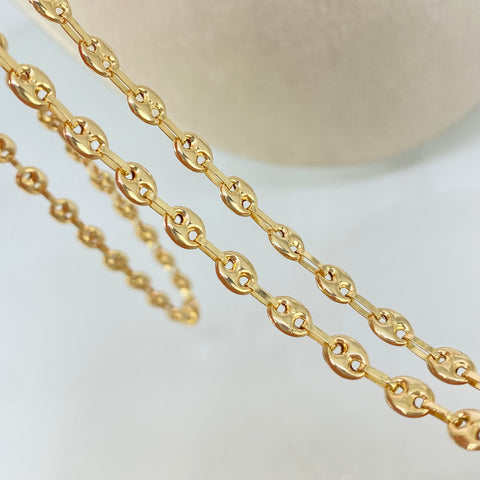 Cadena GC Oro amarillo 18k 9,80 Gr / 4,5 mm / 61 Cm *