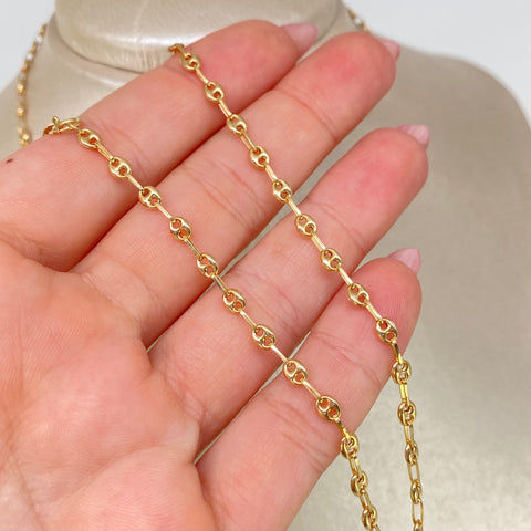 Cadena GC Oro amarillo 18k 5,15 Gr / 3 mm / 51 Cm