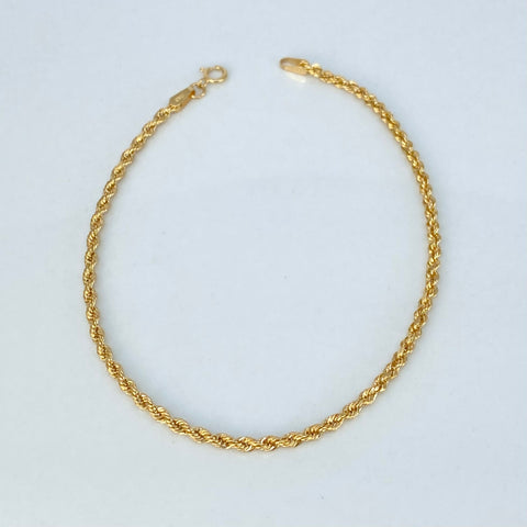 Pulso ● Lazo Oro amarillo 18k +1 / 2,32 Gr / 2,4 mm / 19 Cm