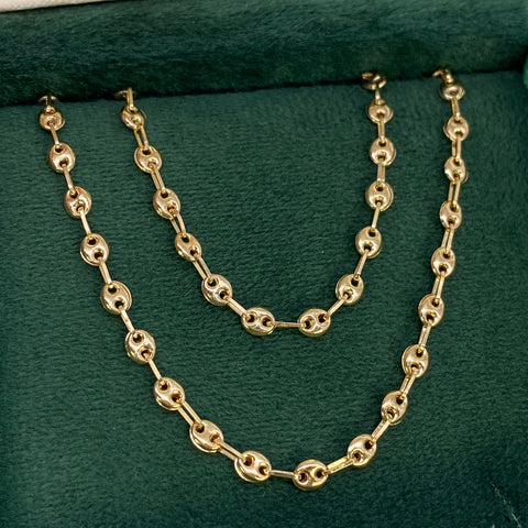Cadena GC Oro amarillo 18k 6,22 Gr / 3,3 mm / 60 Cm *