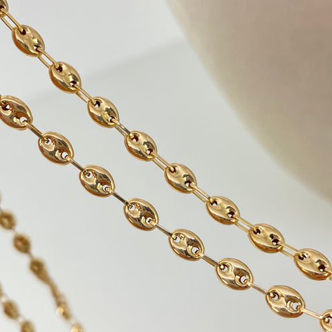 Cadena GC Oro amarillo 18k 8,5 Gr / 4 mm / 65 Cm *