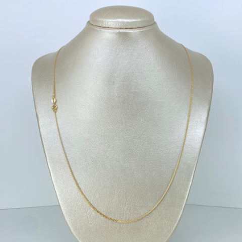 Cadena ● China Oro amarillo 18k 3,2 Gr / 1,4 mm / 60 Cm *