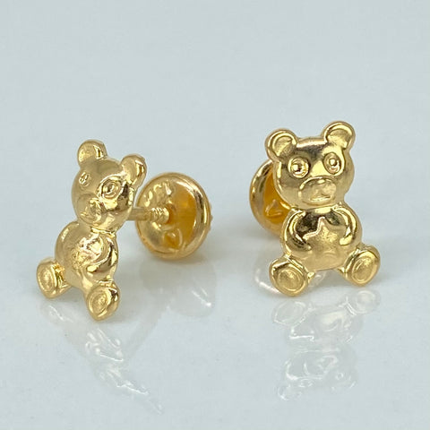 Topos Osos Oro amarillo 18k 0,8 Gr / 7 mm