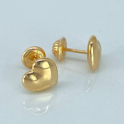 Topos Corazon Oro amarillo 0,75 Gr / 8,5 mm *