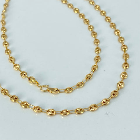 Cadena GC Diamantada Oro amarillo 5,60 Gr / 3,3 mm / 50 Cm