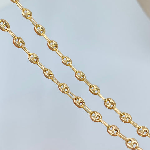 Cadena GC Oro Amarillo 5,91 Gr / 3,3 mm / 60 Cm *