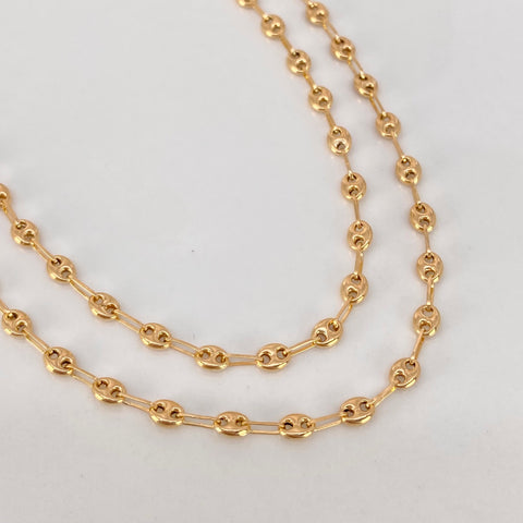 Cadena GC Oro amarillo 4,85 Gr / 3,3 mm / 50 Cm
