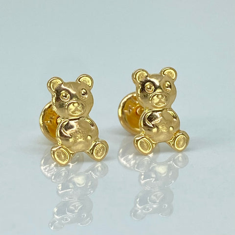 Topos Oso Oro amarillo 18k 0,76 Gr / 6,7 mm *