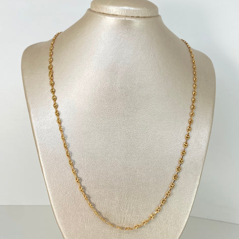 Cadena GC Oro amarillo 18k 7,92 Gr / 4,1 mm / 60 Cm *