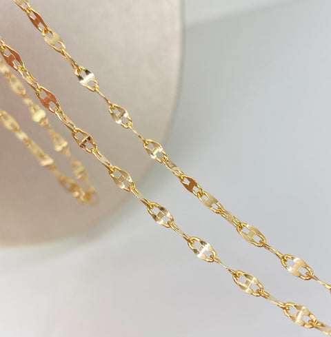 Cadena ● GC Italy Oro amarillo 18k +1 / 3 Gr / 2,7 mm / 60 Cm *