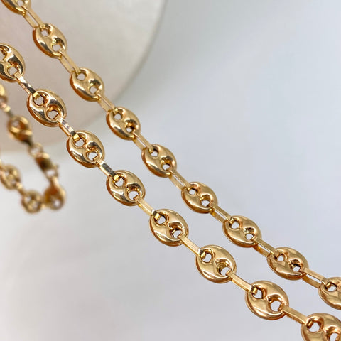 Cadena GC  Oro amarillo 18k 10,60 Gr / 5,1 mm / 62 Cm *