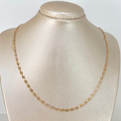 Cadena GC Oro amarillo 18k 4,15 Gr / 3,3 mm / 45 Cm *