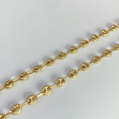 Cadena GC Diamantada Oro amarillo 18k 9,11 Gr / 3,9 mm / 50 Cm *