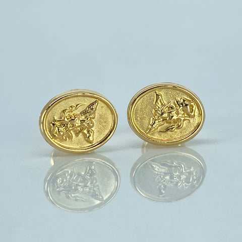 Topos San Miguel Arcangel Oro amarillo 0,85 Gr / 0,8 mm *