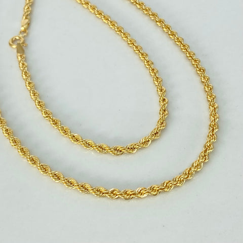 Cadena ● Lazo Oro amarillo 18k +1 / 4,05 Gr / 2,6 mm / 45 Cm †
