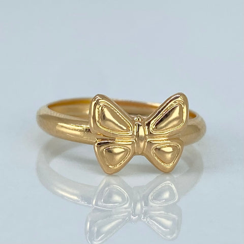 Anillo Mariposa Oro amarillo / Talla 5 1/4 / 1 Gr