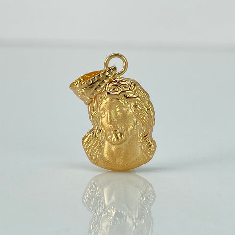 Dije Rostro Jesus Oro amarillo 0,9 Gr / 2,4 Cm *
