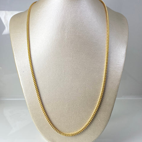 Cadena Italy Franco Oro amarillo 18k +2 / 11,64 Gr / 2,5 mm / 60 Cm *