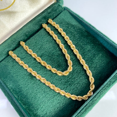 Cadena Italy Lazo Oro amarillo 18k +1 / 8,30 Gr / 3 mm / 60 Cm *