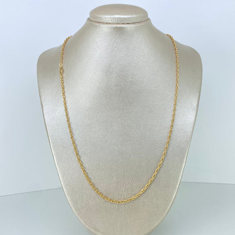 Cadena ● GC Italy Oro amarillo 18k +1 / 4,9 Gr / 2,6 mm / 60 Cm †