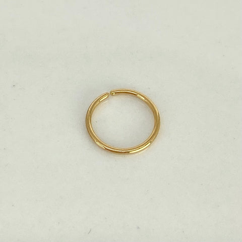 Piercing Aro / Oro Amarillo 18k (Joya) / 0,2gr / 1cm / (Labio)