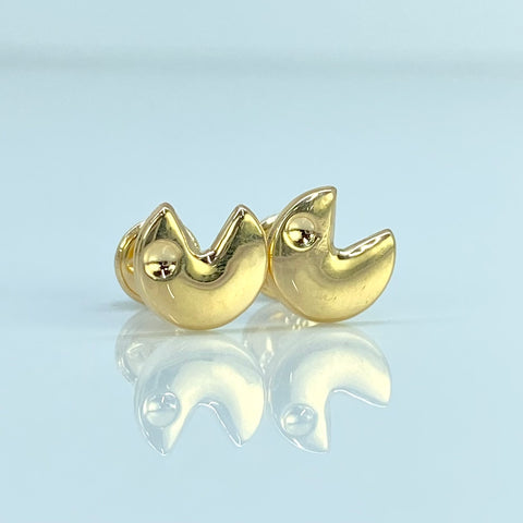 Topos Caritatura  Oro amarillo 18k 0,75 Gr / 7,4 mm  *