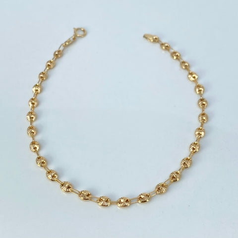 Pulso GC Diamantado Oro amarillo 2,25 Gr / 3,3 mm / 18,8 Cm †