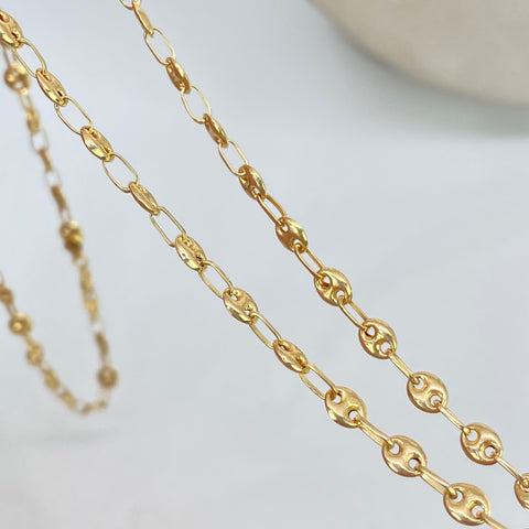 Cadena GC Oro amarillo 18k 5,63 Gr / 3,3 mm / 60 Cm *