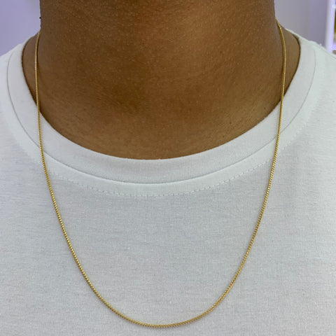 Cadena Italy Franco Oro amarillo 18k +1 / 5,20 Gr / 1,15 mm / 60 Cm *