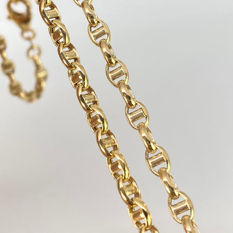 Cadena ● GC Italy Oro amarillo 18k +1 / 7,8 Gr / 3,6 mm / 50 Cm