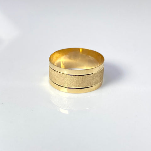 Anillo Argolla Liso  Oro amarillo 18k / Talla 9 3/4 / 2,44 Gr
