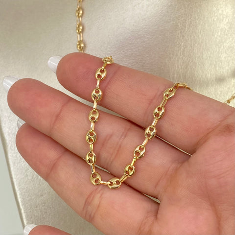 Cadena GC Oro amarillo 18k 5,30 Gr / 3,3 mm / 50 Cm *