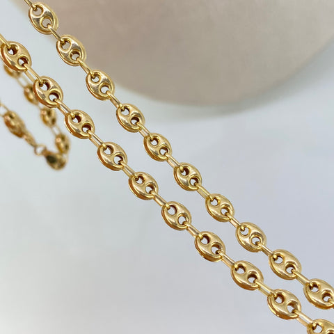 Cadena GC Oro amarillo 18k 7,40 Gr / 4 mm / 50 Cm *