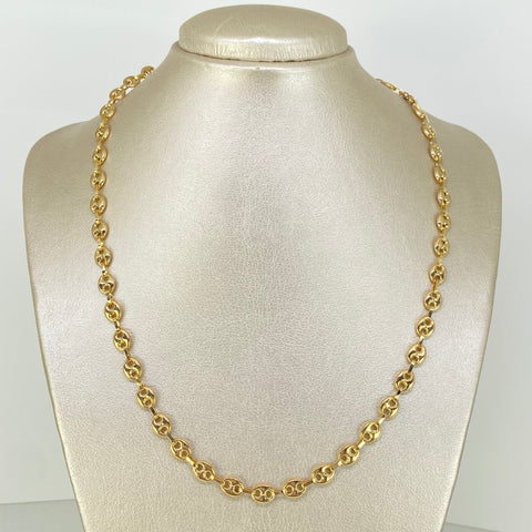 Cadena GC Oro amarillo 18k 12,11 Gr / 6,5 mm / 52 Cm *