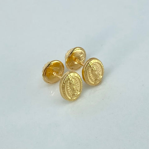 Topos Virgen Guadalupe Oro amarillo 0,61 Gr / 5,3 mm